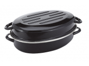Judge Low Oval Enamel Roaster 36cm